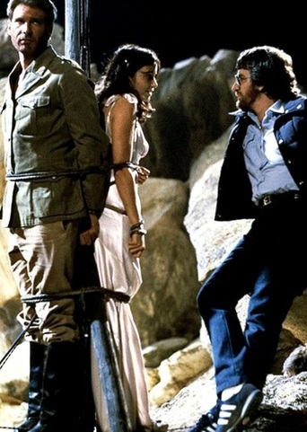 On Set With "Raiders Of The Lost Ark"