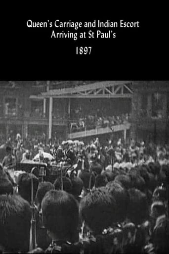 Queen's Carriage and Indian Escort Arriving at St. Paul's