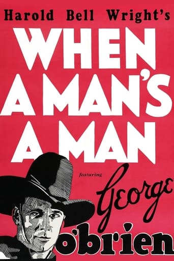 When a Man's a Man