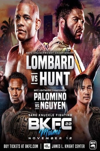 BKFC 22 Lombard vs Hunt