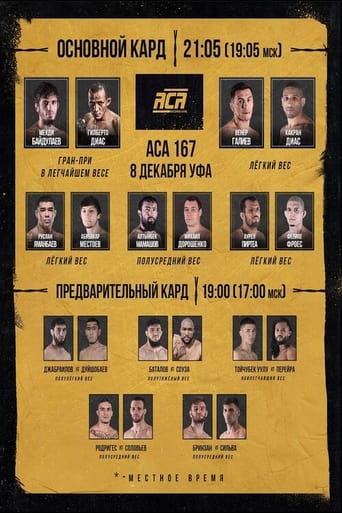 ACA 167: Baydulaev vs. Dias