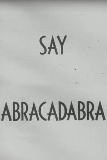 Say Abracadabra