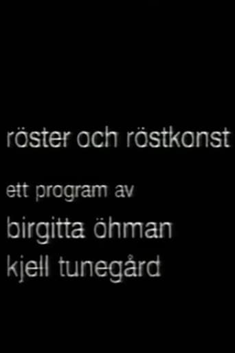 Röster och röstkonst