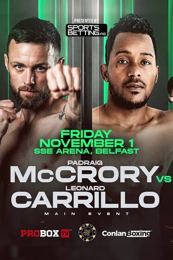 Padraig McCrory vs. Leonard Carrillo