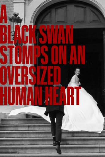 A Black Swan Stomps On An Oversized Human Heart