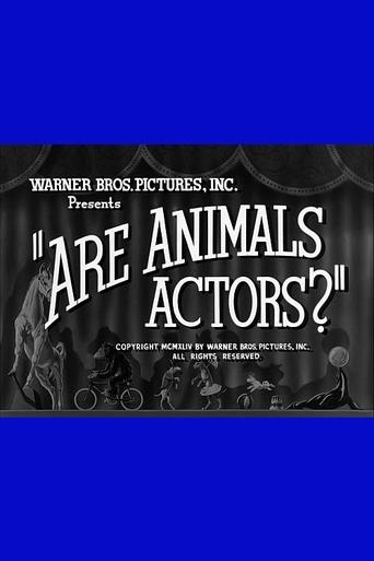 Are Animals Actors?