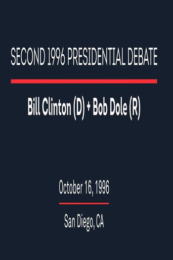 1996 Second Presidential Debate