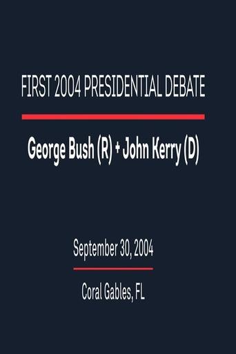 2004 First Presidential Debate