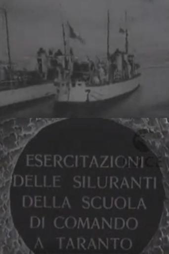 Esercitazioni delle siluranti della scuola di comando di Taranto